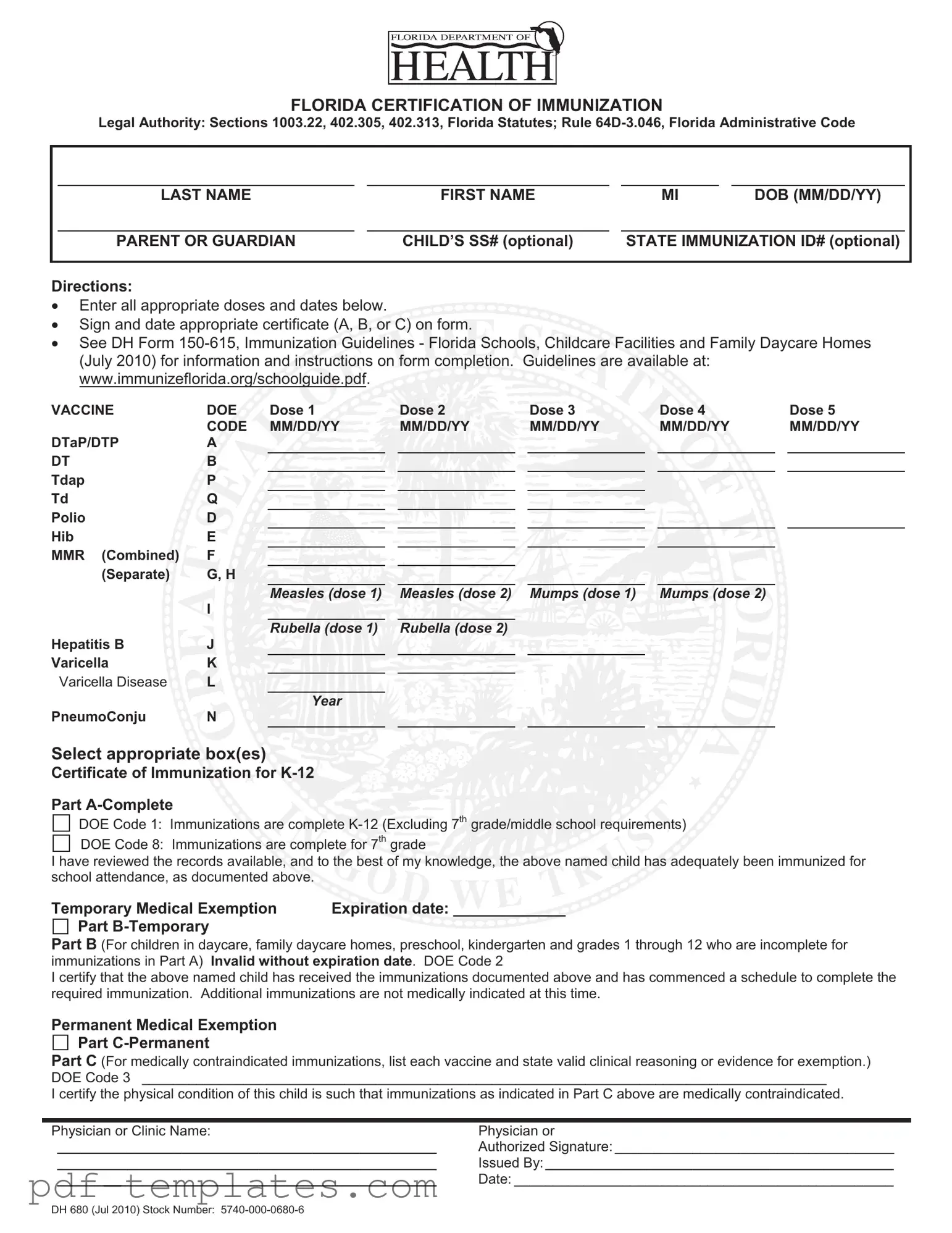 Get 680 Form in PDF