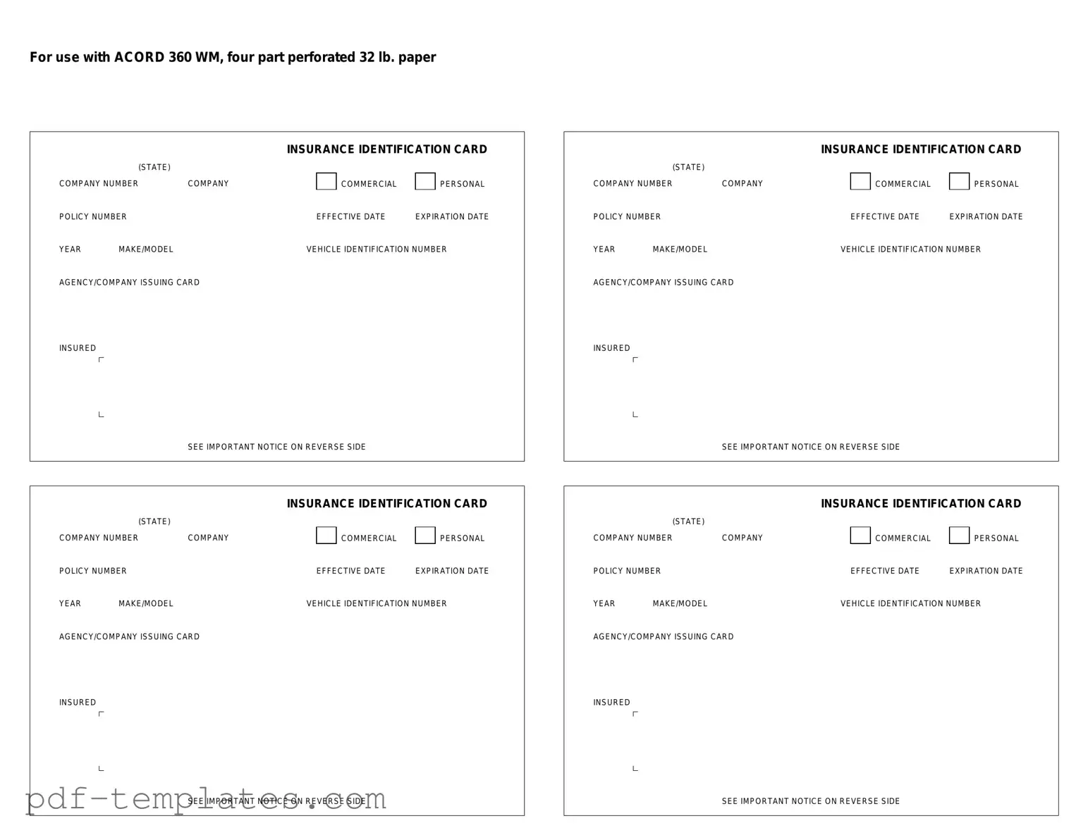 Get Acord 50 WM Form in PDF