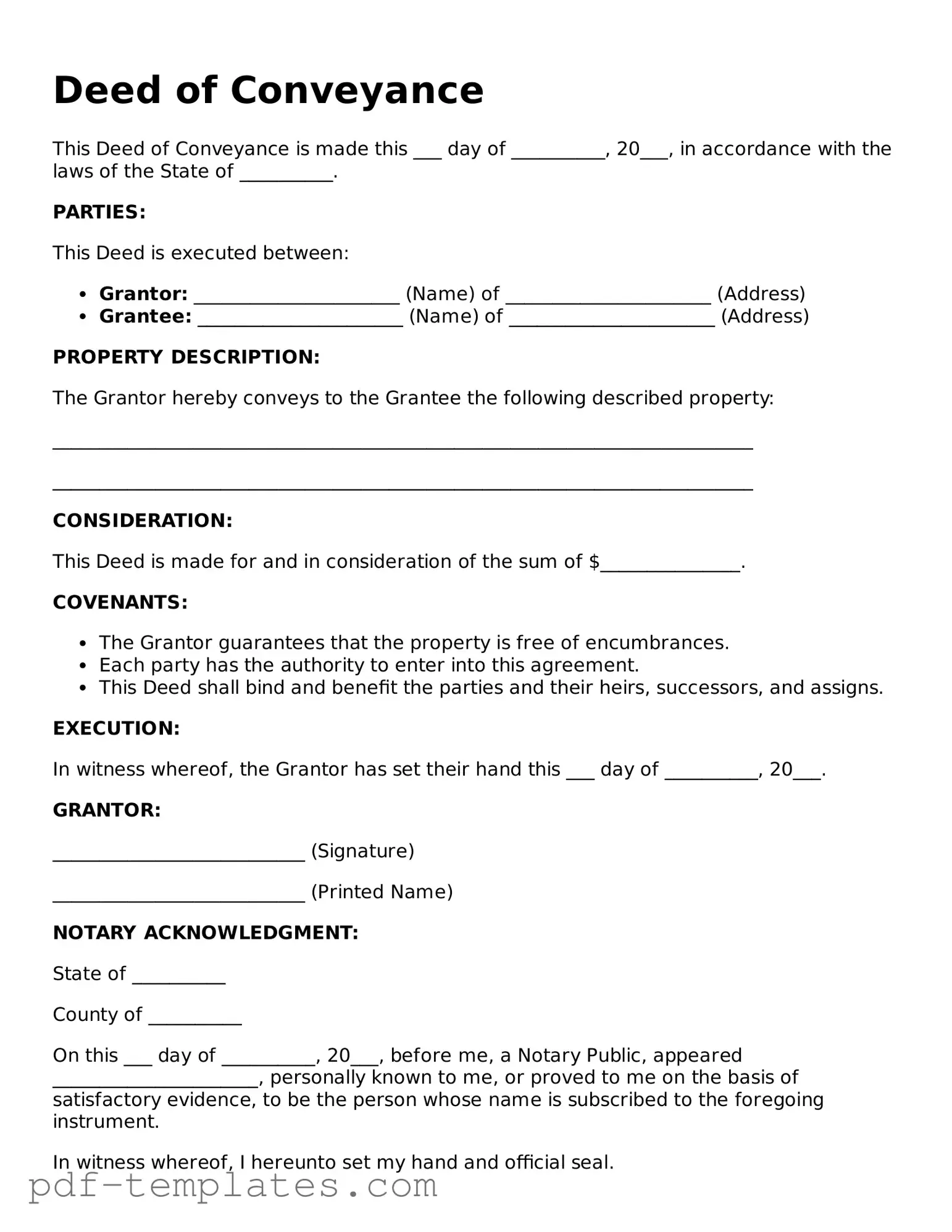 Deed Document