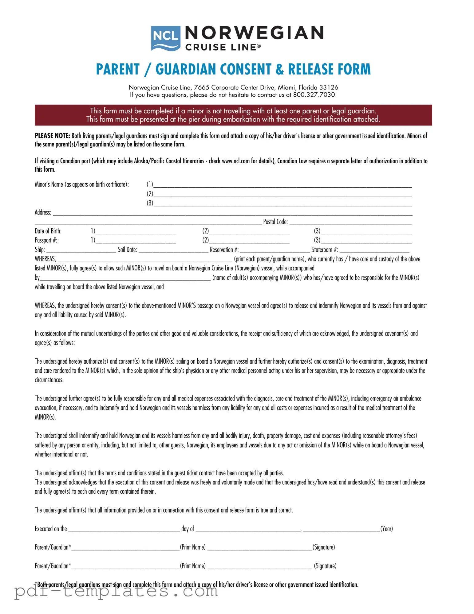 Get NCL Parental Consent Form in PDF