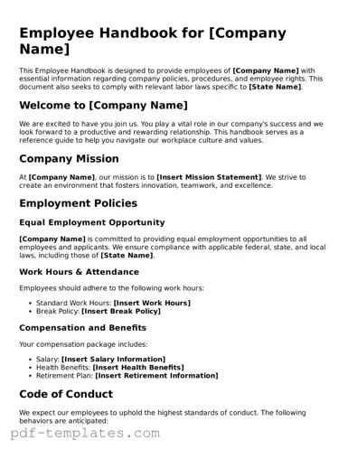 Employee Handbook Document