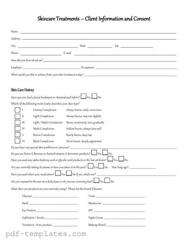 Get Facial Consent Form in PDF