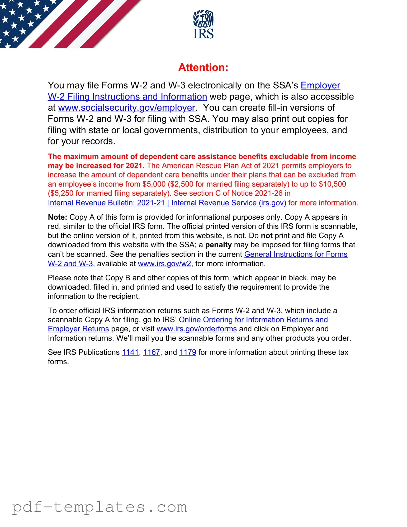 Get IRS W-2 Form in PDF